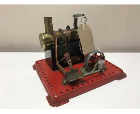 A Mamod steam engine 