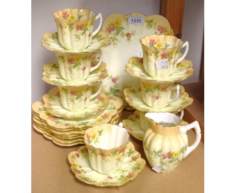 A Paragon tea service including cups, saucers, side plates, etc