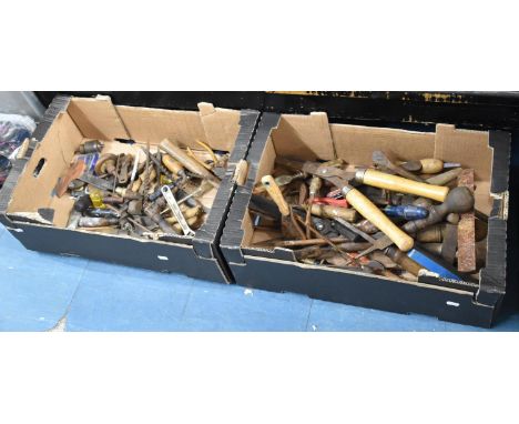 Two Boxes of Vintage Tools 