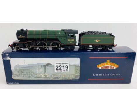 Bachmann OO Gauge  V2 'Green Arrow'  Loco Boxed P&amp;P Group 1 (£14+VAT for the first lot and £1+VAT for subsequent lots) 