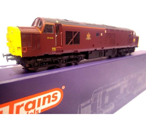 ViTrains V2018 Class 37 37416, EWS Livery Royal Scotsman. P&P Group 1 (£14+VAT for the first lot and £1+VAT for subsequent lo