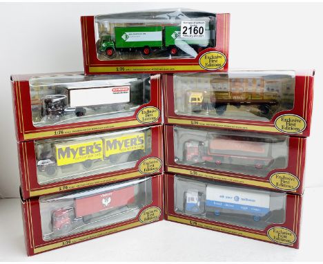 7x EFE 1:76 Assorted Trucks All Boxed P&amp;P Group 2 (£18+VAT for the first lot and £3+VAT for subsequent lots) 