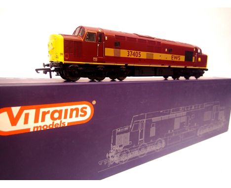 ViTrains V2073 Class 37 37405 EWS Livery. P&P Group 1 (£14+VAT for the first lot and £1+VAT for subsequent lots)Condition Rep