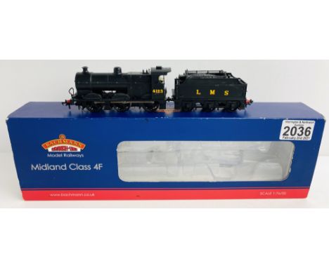 Bachmann 31-882 Class 4F 43924 BR Boxed P&amp;P Group 1 (£14+VAT for the first lot and £1+VAT for subsequent lots) 