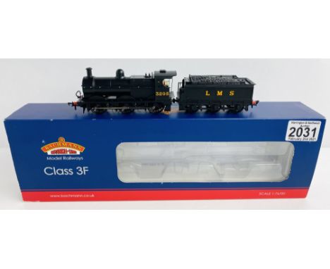 Bachmann 31-627 Class 3F 3205 LMS Boxed P&amp;P Group 1 (£14+VAT for the first lot and £1+VAT for subsequent lots) 
