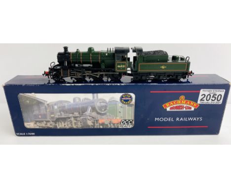 Bachmann 32-825 Ivatt 2MT BR Lined 46521 Boxed P&amp;P Group 1 (£14+VAT for the first lot and £1+VAT for subsequent lots) 