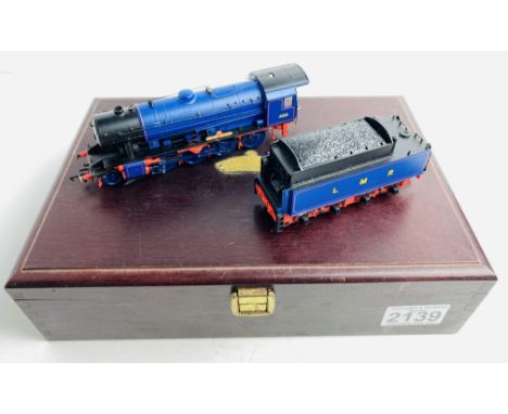 Bachmann 'Sir Guy Williams' LMR in Wooden Case Box P&amp;P Group 1 (£14+VAT for the first lot and £1+VAT for subsequent lots)