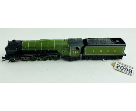 Bachmann LNER 'A.H. Peppercorn' 525 Unboxed P&amp;P Group 1 (£14+VAT for the first lot and £1+VAT for subsequent lots) 