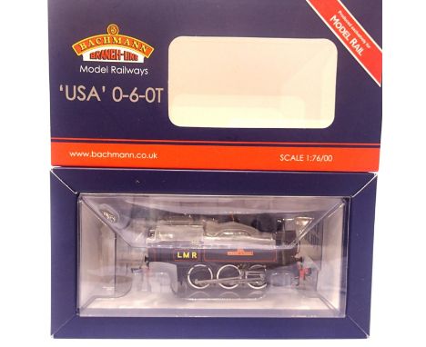 Bachmann MR105 USA tank Frank S Ross LMR blue, Model Rail Exclusive. P&amp;P Group 1 (£14+VAT for the first lot and £1+VAT fo