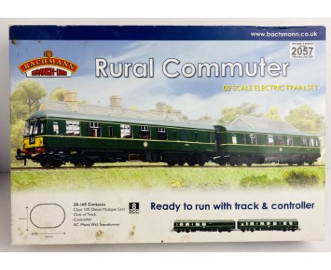 Bachmann 30-160 Rural Commuter Train Set Boxed (LACKING TRACK) P&amp;P Group 2 (£18+VAT for the first lot and £3+VAT for subs