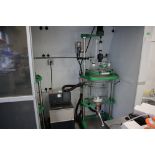Chemglass 50L Chemical Lab Jacketed Glass Reactor with Huber CC-508 with Pilot ONE Circulator