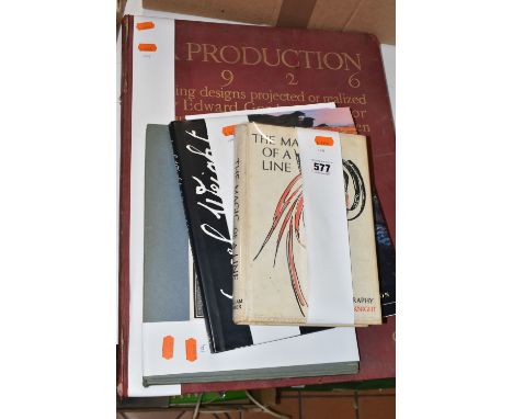 FOUR ART BOOKS comprising A Magic of a Line, The Autobiography of Laura Knight 1st Edition, pub. William Kimber and Co. 1965,