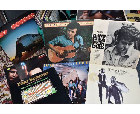 A BOX OF LPS, thirty two LPs, to include Ry Cooder by Ry Cooder RSLP 6402, Donovan: Fairy Tale NPL 18128, Catch the Wind HMA 