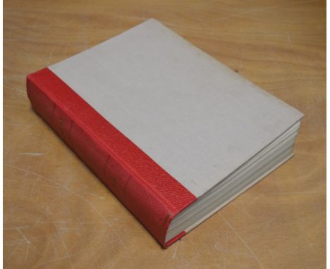 A bound volume of 'Figaro', volume one 1948, women's fashion magazines with black and white and colour photographs and fashio