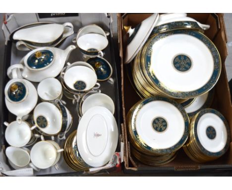 A Royal Doulton 'Carlyle' twelve-piece dinner service.   CONDITION REPORT  In good condition, on e tea cup with handle missin