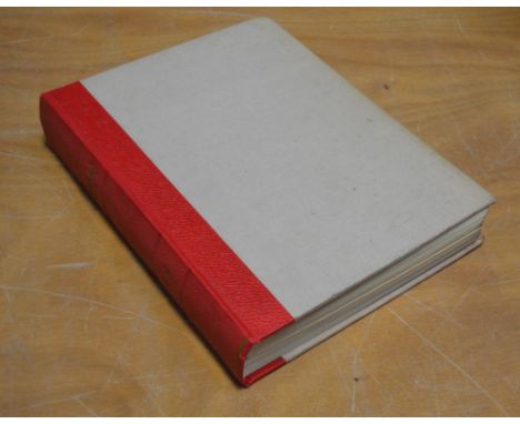A bound volume of 'Album Du Figaro' 1949, women's fashion magazines with black and white and colour photographs and fashion p