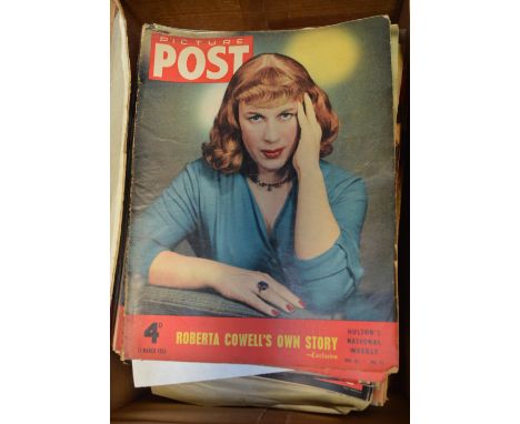 A quantity of 'Picture Post' magazines 1954 to 1956 (incomplete).