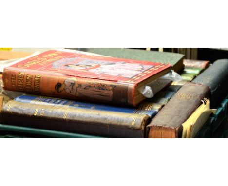 Ten bound volumes of 'The Girls' Own Annual', 1884,1896, 1900, 1901, 1905 and 1906, with prints by various artists to include