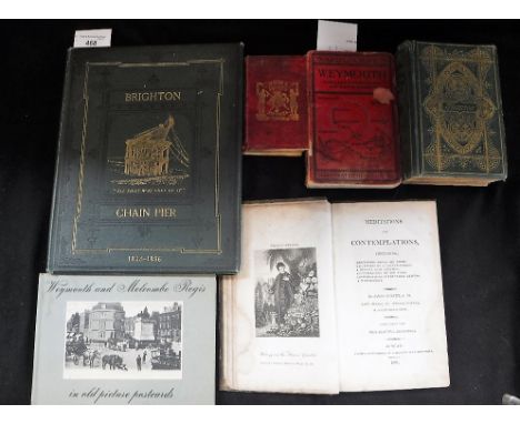 JOHN GEORGE BISHOP: 'The Brighton Chain Pier: In Memoriam, its history from 1823 to 1896', Pub.. Brighton 1897, with other bo