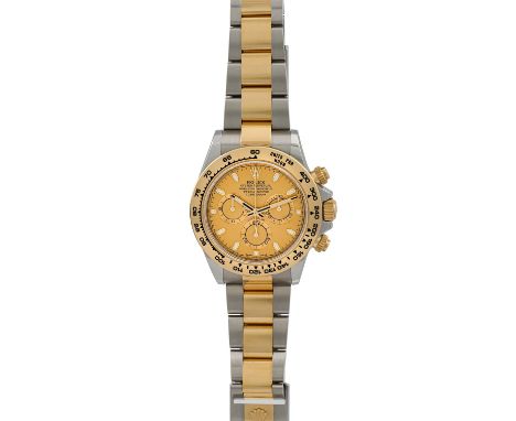 ROLEX Cosmograph Daytona, Ref. 116503-0003. Armbanduhr. Edelstahl/Gold 18K. Automatic-Werk, Kaliber 4130. Sehr guter Zustand,