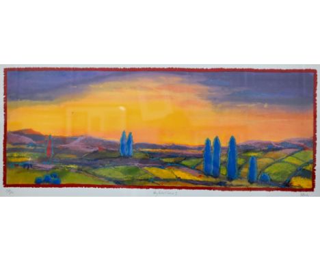 After B H Brody - 'My Sweet land I', limited edition print numbered 282/395, pencil signed, 42 x 100 cm 