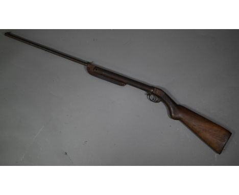 A vintage Haenel Model VIII air-rifle to/w&nbsp;two other air rifles BSA 2.2 meter and two tubular sights (5) Purchasers must