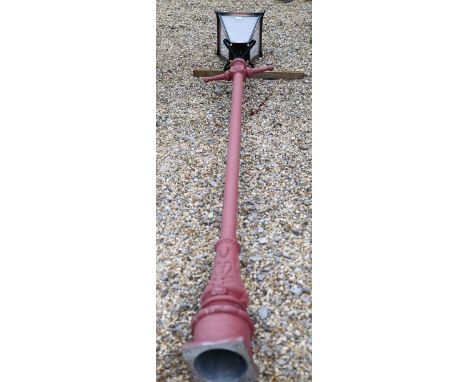 A traditional Victorian style street lamp, approximately 3 m high 