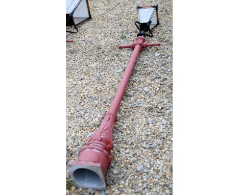 A traditional Victorian style street lamp, approximately 2.5 m high 