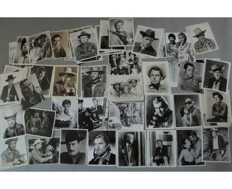 Cowboy / Western genre mainly vintage stills inc James Stewart from The Far Country, Across the Wide Missouri, The Cheyenne S