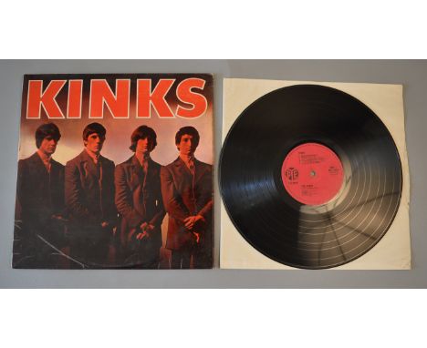 The Kinks (mono) LP 1st pressing 1964 on Pye NPL 18096. Record- VG Sleeve- VG (1) {cabinet K}