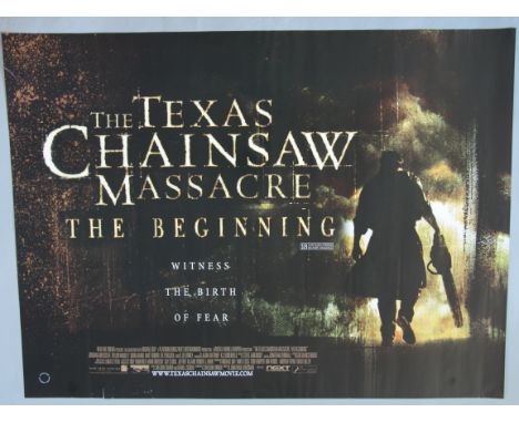 Large collection of modern film posters in excellent rolled condition including- Texas Chainsaw Massacre the Beginning quad, 