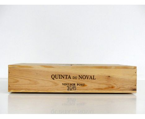V 6 bts Quinta do Noval 2015 Vintage Port owc