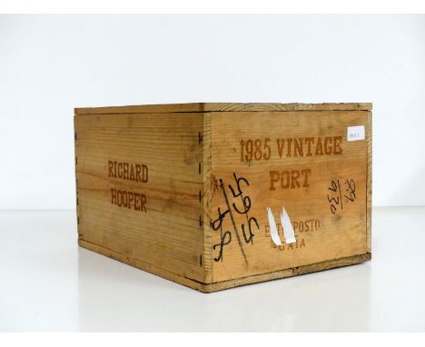 V 12 bts Hoopers Vintage Port 1985 owc