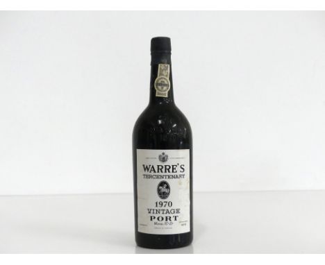 1 bt Warres Tercentenary 1970 Vintage Port vsl bs