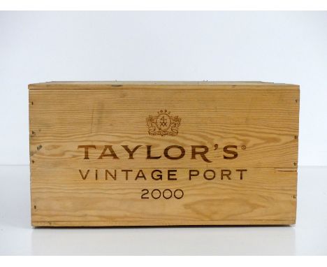 12 bts Taylors 2000 Vintage Port owc