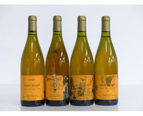 3 bts Saint-Joseph 2000 Pascal Jamet 2 hf/i.n, 1 i.n, cdl 1 bt Saint-Joseph Vintage Unknown believed 2000 Pascal Jamet i.n, c