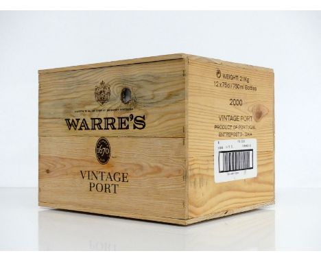 V 12 bts Warres 2000  Vintage Port owc