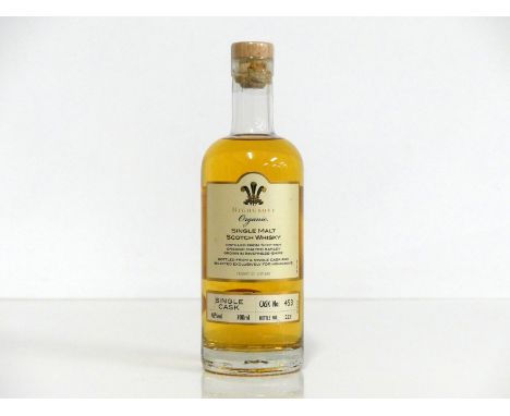 1 70-cl bt Highgrove Organic Single Malt Scotch Whisky Single Cask N° 453 bottle N° 223 46%
