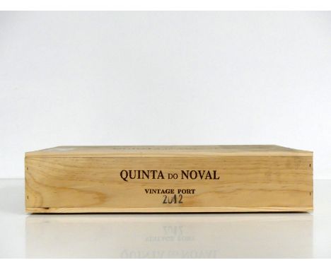 V 6 bts Quinta do Noval 2012 Vintage Port owc