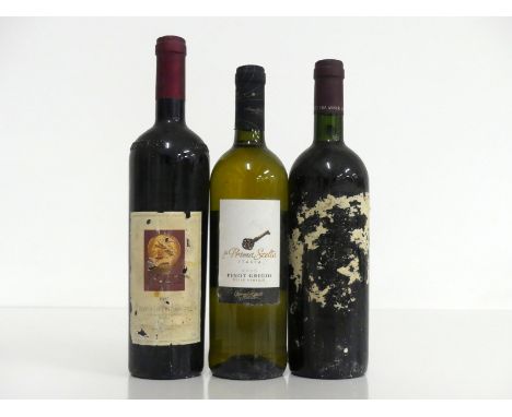 1 bt Kore Isola dei Nuraghi 1997 i.n, bs, sl cdl 1 bt La Prima Scelta Pinot Grigio delle Venezie 2006 i.n 1 bt Tenute Cisa As