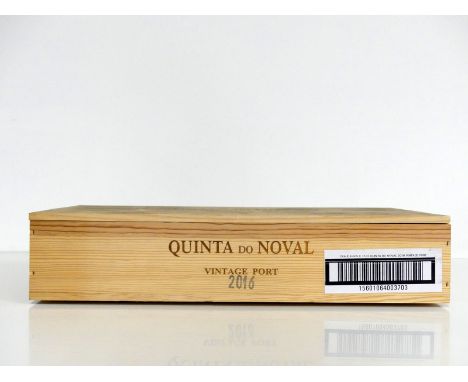 V 6 bts Quinta do Noval 2016 Vintage Port owc
