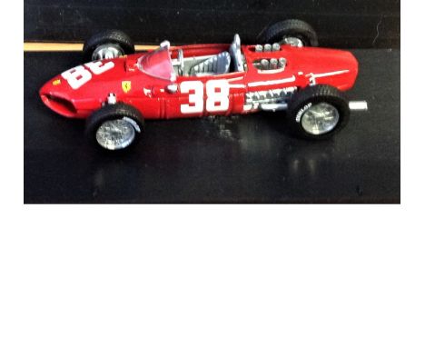 Motor Racing Model Ferrari 156 F. 1 Monaco G. P 1961 1. 43 scale model signed on the box by Phil Hill. Good Condition. All si