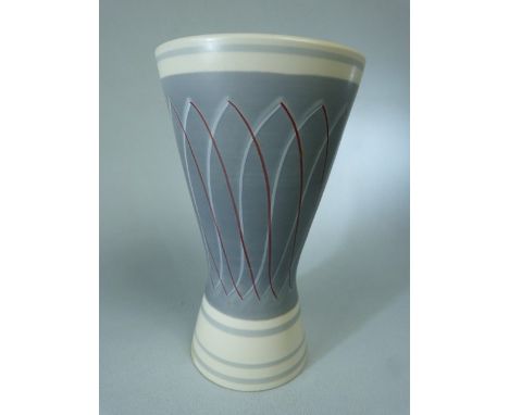 Poole Pottery Free-Form vase designed by Alfred Rhead - Shape No (PRP) 