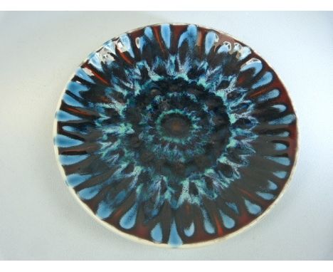 Poole Pottery Delphis plate Shape no 3