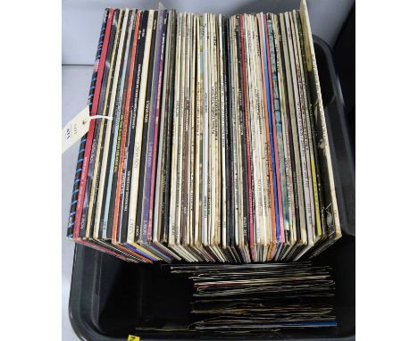 A collection of mixed LPs and singles, artists to include: Michael Jackson; Eddie Cochran; Joan Byez; Neil Diamond; many 'Now