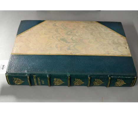 MacColl, (Dugald Sutherland), Nineteenth Century Art, folio, half morocco with marbled boards, with illus from pictures and o