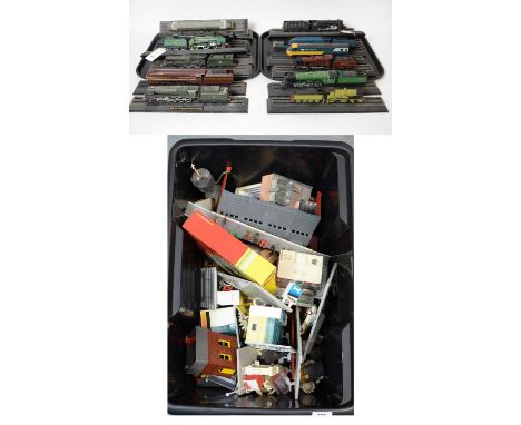 A collection of collectors' edition railway models, including: 1960 Class ‘9F’ No. 92220 Evening Star; and others, each on tr