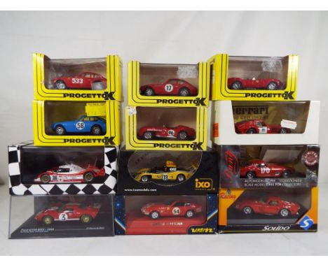 Solido and others - twelve 1:43 scale diecast vehicles in original boxes, boxes g to nm, models nm to m. Estimate £40 - £60