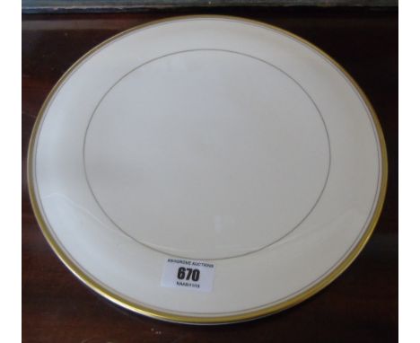 A Royal Worcester Cheese Plate.
