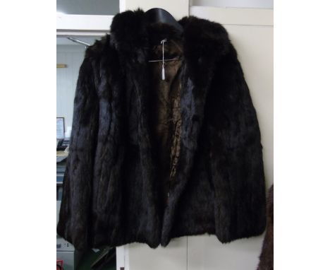 A Vintage Sean Donnolly of Dublin Fur Jacket, fully lined with two pockets.